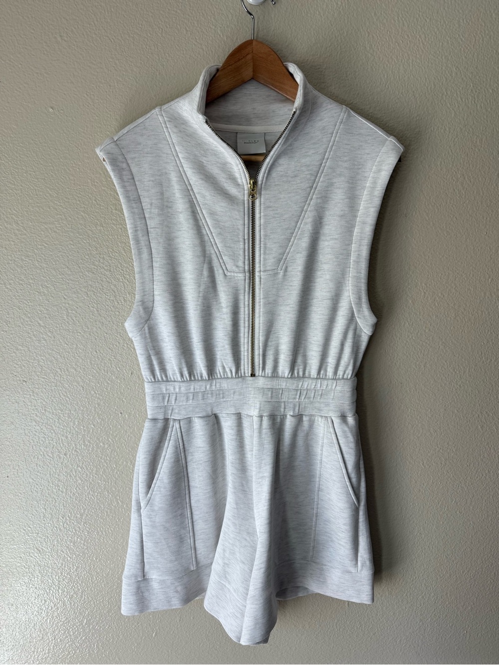 Varley Linvale Sleeveless Knit Playsuit